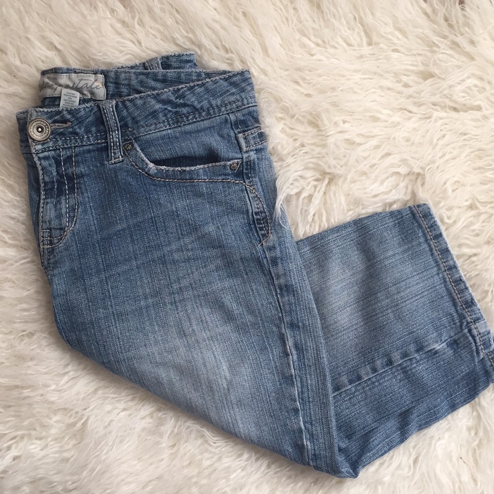 Denim Capris